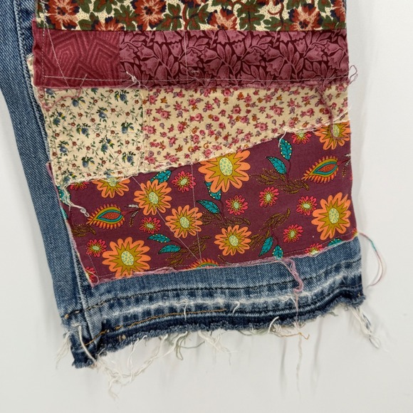 Patchwork Blue Jeans - Picture 4 of 16